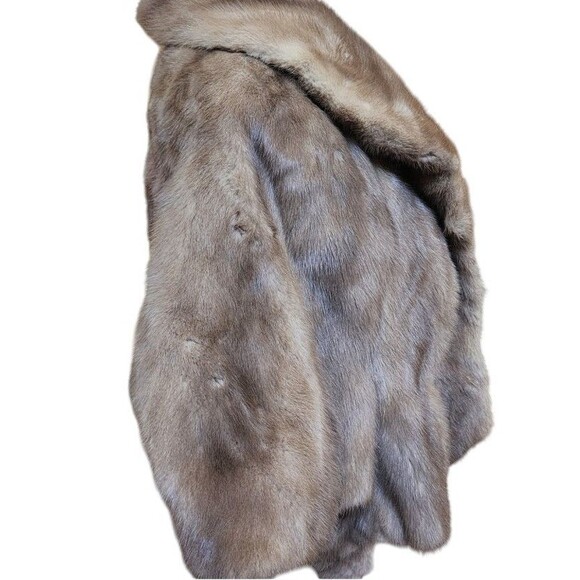 Pels Jensen Vintage Fur Shrug Copenhagen Designer Europe One Size Handmade - Picture 3 of 7